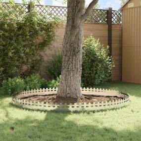 vidaXL Περιγράμματα γκαζόν 30 pcs Ασημί 103 x 0,05 x 22 εκ