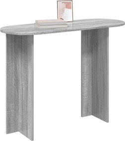 vidaXL Τραπέζι κονσόλας Γκρι Sonoma 100 x 39,5 x 75 εκ