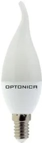 OPTONICA LED λάμπα Candle C37 1467, 6W, 4500K, E14, 480LM