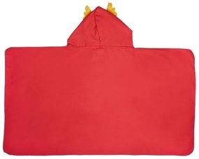 Πόντσο Πετσέτα Microfiber "Superhero Mini Red" Little Champions