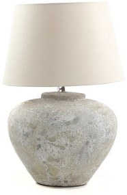 Κεραμικό Επιτραπέζιο Φωτιστικό Zimp White Classic (35x35x30) Soulworks 0630004