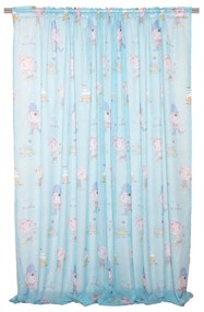 Κουρτίνα Παιδική Κουρσάροι Με Τρέσα Turquoise Viopros 280x270cm 280x270cm Πολυέστερ