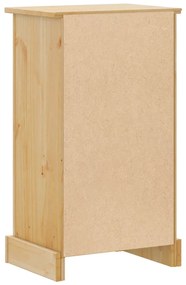 vidaXL Ντουλάπι Μπάνιου Corona 45x33x80 εκ. από Μασίφ Ξύλο Πεύκου