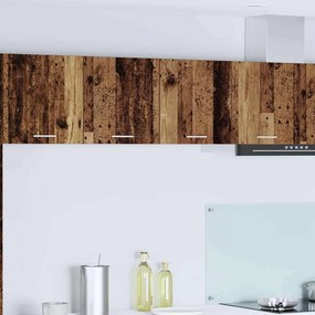 vidaXL Κρεμαστό ντουλάπι Παλαιωμένο ξύλο 80 x 31 x 40 cm