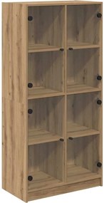 vidaXL Highboard Artisan Oak 68 x 37 x 142 εκ Επεξεργασμένο ξύλο