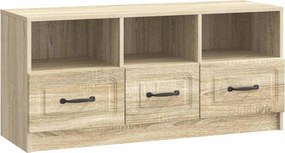 vidaXL Ντουλάπι TV Sonoma Δρυς 102 x 34,5 x 47 εκ Επεξεργασμένο Ξύλο