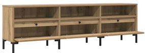vidaXL Έπιπλο Τηλεόρασης τεχνίτης Δρυς 150x30x44,5 εκ