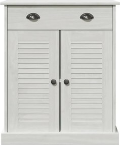 vidaXL Ντουλάπι Μπάνιου VIGO Λευκό και Αντίκα Λευκό 68 x 34 x 80 εκ