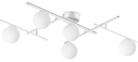 Πλαφονιέρα Φωτιστικό Οροφής 5xLED G9 4W IP20 3000K Atlas Ideal Lux-328225-Λευκό 328225