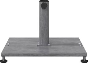 vidaXL Βάση ομπρέλας Σκηνί και ξύλινη εμφάνιση 45 x 45 x 31 εκ.