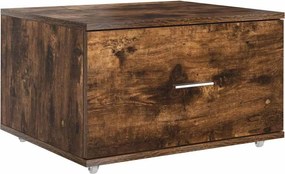 vidaXL Ντουλάπι με Συρτάρια 55 x 45 x 31 εκ Καπνιστό Δρύς
