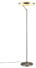 Φωτιστικό Δαπέδου Dios 431410107 Led 21W 2500lm 2300+3000+4000K 40x180cm Nickel Trio Lighting