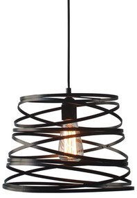 Φωτιστικό Οροφής Avantgarde  KS153825PB Black Μέταλλο