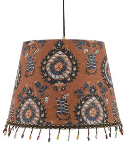 Φωτιστικό Οροφής Flourish Sienna CL50377 ø35xø45xH30 Orange-Multi MindTheGap Metal, Fabric