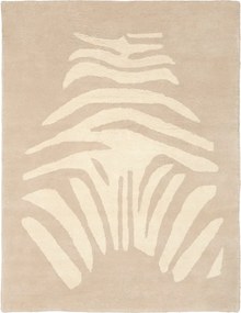 Bleuu Χαλί από Οργανικό βαμβάκι, Zebra μπεζ 100X130 εκ