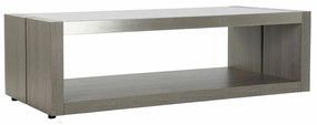Τραπεζάκι Καφέ DKD Home Decor Κρυστάλλινο Αλουμίνιο Eik (120 x 60 x 37,5 cm)