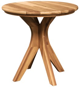 vidaXL Τραπέζι Καφέ Garden Ø55x51 εκ Μασίφ Ξύλο Teak