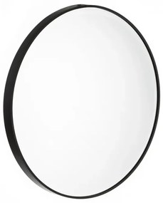 Καθρέπτης με μαύρο αλουμίνιο 80x80 εκ.