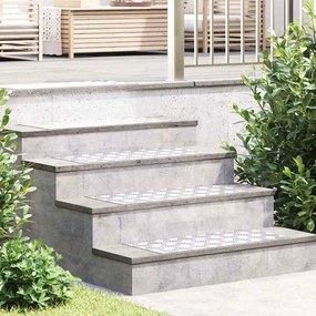 vidaXL Επιφάνειες Καρό 2 pcs Ασημί 70 x 30 cm Αλουμίνιο