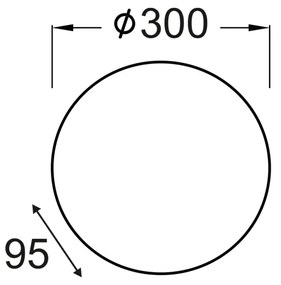 ΠΛΑΦΟΝΙΕΡΑ Φ40 ΛΕΥΚΟ ΓΥΑΛΙ ALBATRE - XD01400W - XD01400W