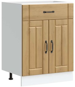 vidaXL ντουλάπι βάσης κουζίνας Lucca Δρυς τεχνίτης κατασκευασμένο ξύλο