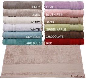 Πετσέτα Χεριών (30x50) Anna Riska Soft 600gsm Μπεζ