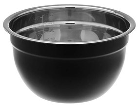 Estia 01-15237 Ανοξείδωτο Μπωλ Ανάμειξης Χωρητικότητας 1.3lt με Διάμετρο 18εκ. και Ύψος 9εκ.