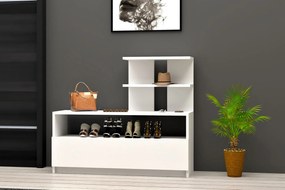Shoe Cabinet Airy - White White
