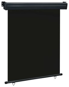 Σκίαστρο Βεράντας Πλαϊνό Μαύρο 145 x 250 εκ.