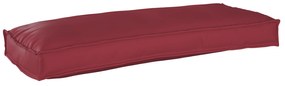 vidaXL Μαξιλάρι Παλέτας για Πάγκο Μπορντό 100 x 40 x 8 cm από Ύφασμα Oxford