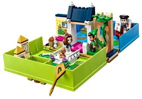 Βιβλίο - Παιχνίδι Με Τις Περιπέτειες Του Peter Pan Και Της Wendy’s 43220 Disney 111τμχ 5 ετών+ Green-Blue Lego
