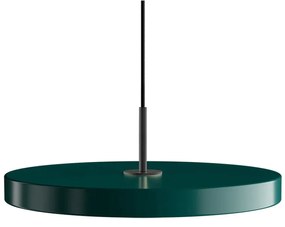 Φωτιστικό Οροφής Asteria Medium Black 2172C4173 Φ43x4cm Led 1300lm 16W 3000k Forest Green Umage