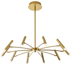 Φωτιστικό Οροφής Secret 4309001 Φ80x130cm Led 2885lm 50W 3000K Gold Viokef