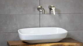 Poros White Gloss 52x33 - Επιτραπέζιος νιπτήρας