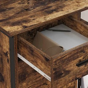 vidaXL Ντουλάπα με Σταθμό Φόρτισης 76 x 41 x 72 cm Επεξεργασμένο Ξύλο