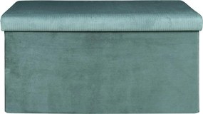 ΣΚΑΜΠΌ &amp; ΠΟΥΦ GIULIA VELVET FOLDABLE STORAGE BENCH HD6815