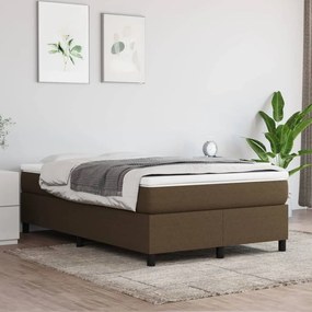 ΠΛΑΙΣΙΟ ΚΡΕΒΑΤΙΟΥ BOXSPRING ΣΚΟΥΡΟ ΚΑΦΕ 120X200 ΕΚ. ΥΦΑΣΜΑΤΙΝΟ 3120849