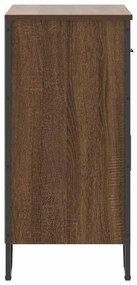 vidaXL Ντουλάπι Καφέ Δρυς 79,5x35,5x74,5 εκ. Επεξεργασμένο Ξύλο
