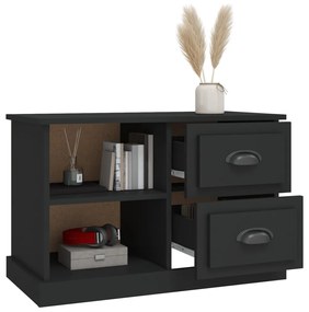 vidaXL Έπιπλο Τηλεόρασης Μαύρο 73x35,5x47,5 εκ. Επεξεργασμένο Ξύλο