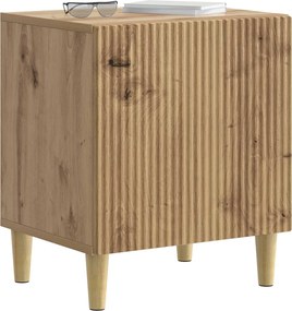 vidaXL Κομοδίνο 2 τεμ. Artisan Δρυς 43 x 34,5 x 50 εκ