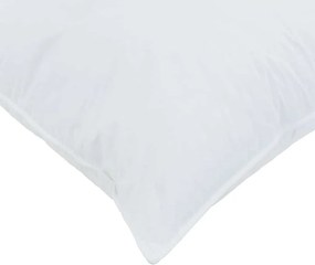 vidaXL Μαξιλάρι με μαξιλάρι Λευκό 60 x 70 cm Βαμβάκι