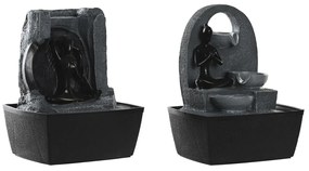 Fontene DKD Home Decor 20 x 15 x 24 cm Ρητίνη Ινδός (x2)