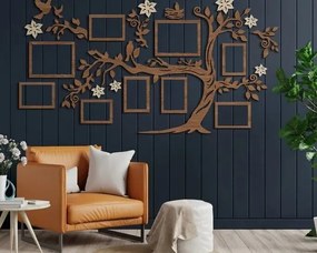 Σετ των 2 Intra απο ξύλο plywood 3mm-4mm πάχος – Κορνίζα οικογενειακού δέντρου με ξύλο Bird Nest 20x25 cm INTRAVECTRY-MY552972