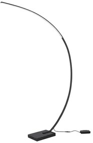 Φωτιστικό Δαπέδου Led Bangkok 1400Lm 22x180cm Black Mat 426511832 Trio Lighting Μέταλλο