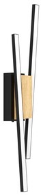 Φωτιστικό Επίτοιχο Eglo 900491 PANAGRIA Καφέ (Brown)|Μαύρο Ματ (Black Mat) 3000K