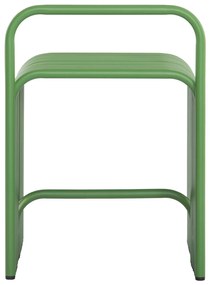 Σκαμπό INTREPID C6326.07 Αλουμινίου Πράσινο 40x38x42,5-55Υεκ. 40x38x55 εκ.