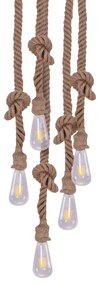 Φωτιστικό Οροφής  SE147-27-5 MAYA PENDANT LAMP ROPE+ - 77-4346 - 51W - 100W - 77-4346