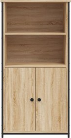 vidaXL Ντουλάπι Sonoma Δρυς 62x36x121,5 εκ. από Επεξεργασμένο Ξύλο