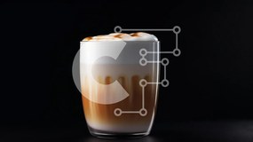 Intra Συλλεκτικό Ξύλινο Παζλ Plywood  4mm - Latte με στρώσεις με καραμέλα Σε Ξύλινο Κουτί - Διαστάσεις: 10x10 cm – 25 κομμάτια