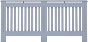 vidaXL Καπάκι Καλοριφέρ 2 pcs Γκρι 172 x 19 x 81,5 cm
